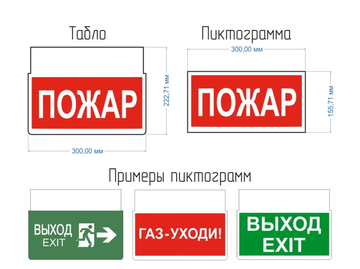 Пиктограммы Ex
