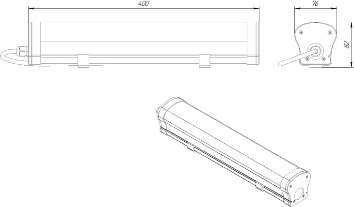 Svt P I V2 400 18w Ip65 M Gb