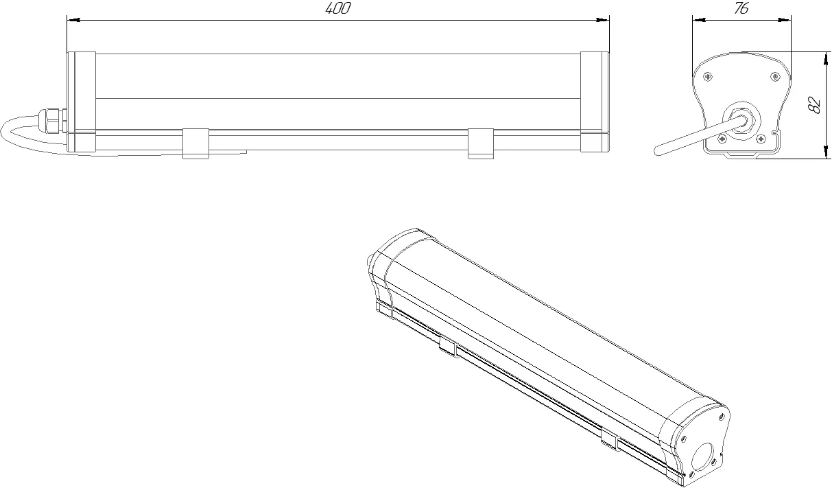 Svt P I V2 400 18w Ip65 M Gb